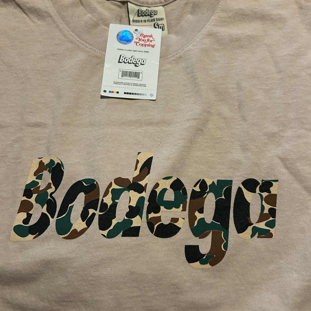 Bodega Camo Logo T-Shirt